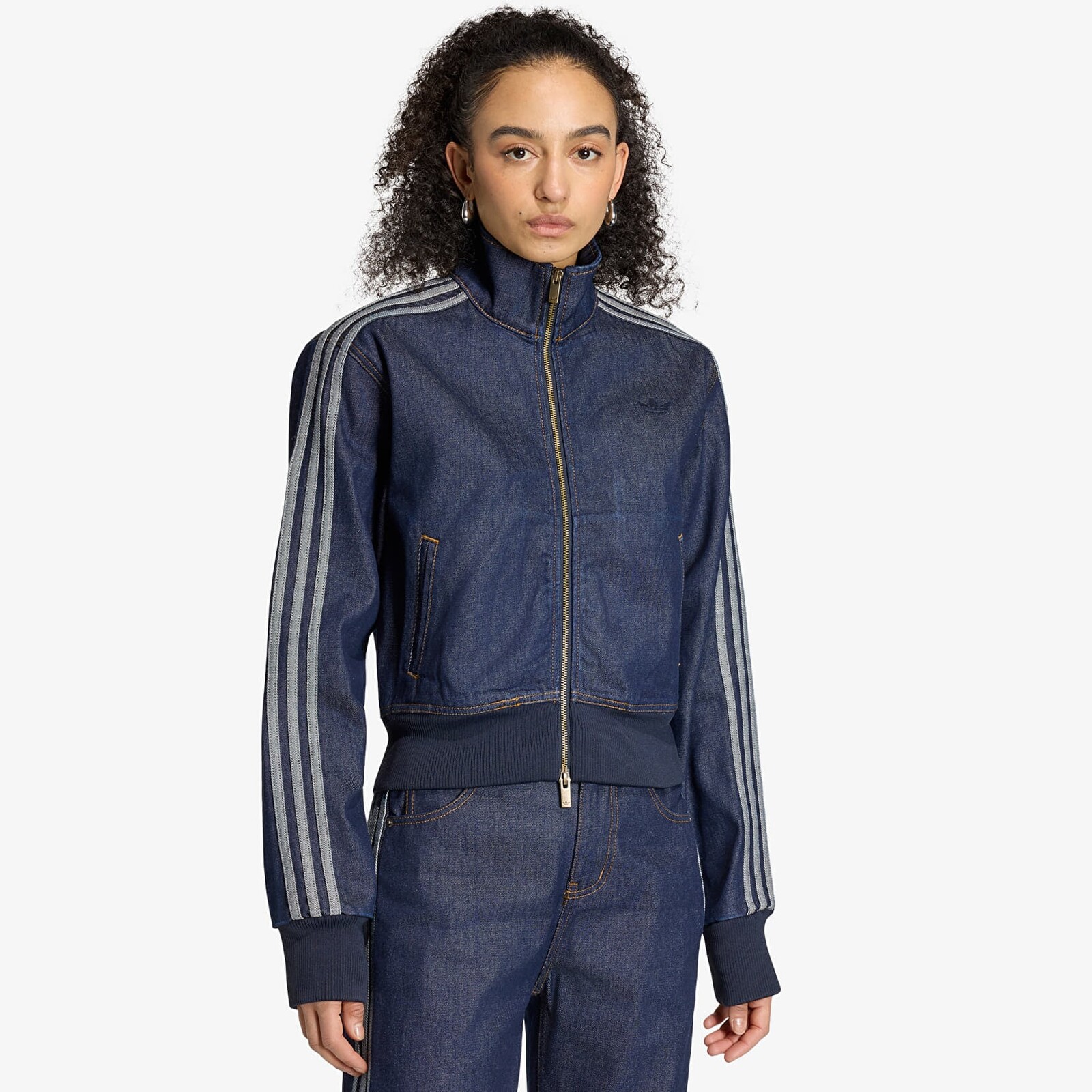 Jacket adidas Firebird Denim Tracktop Indigo Denim M