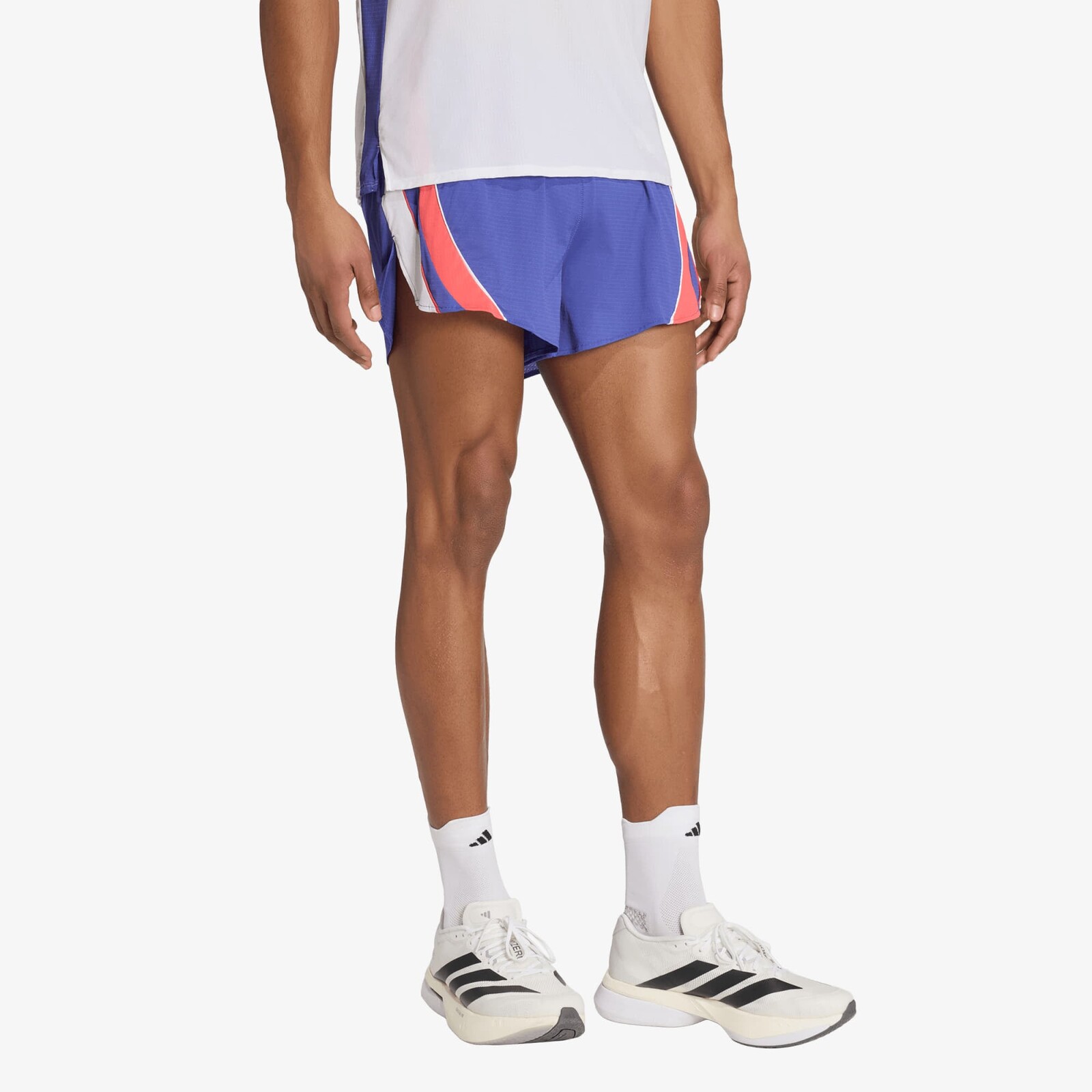 Shorts adidas ADIZERO Archive Running Shorts Dual Indigo/ Semi Lucid Red/ White M/5