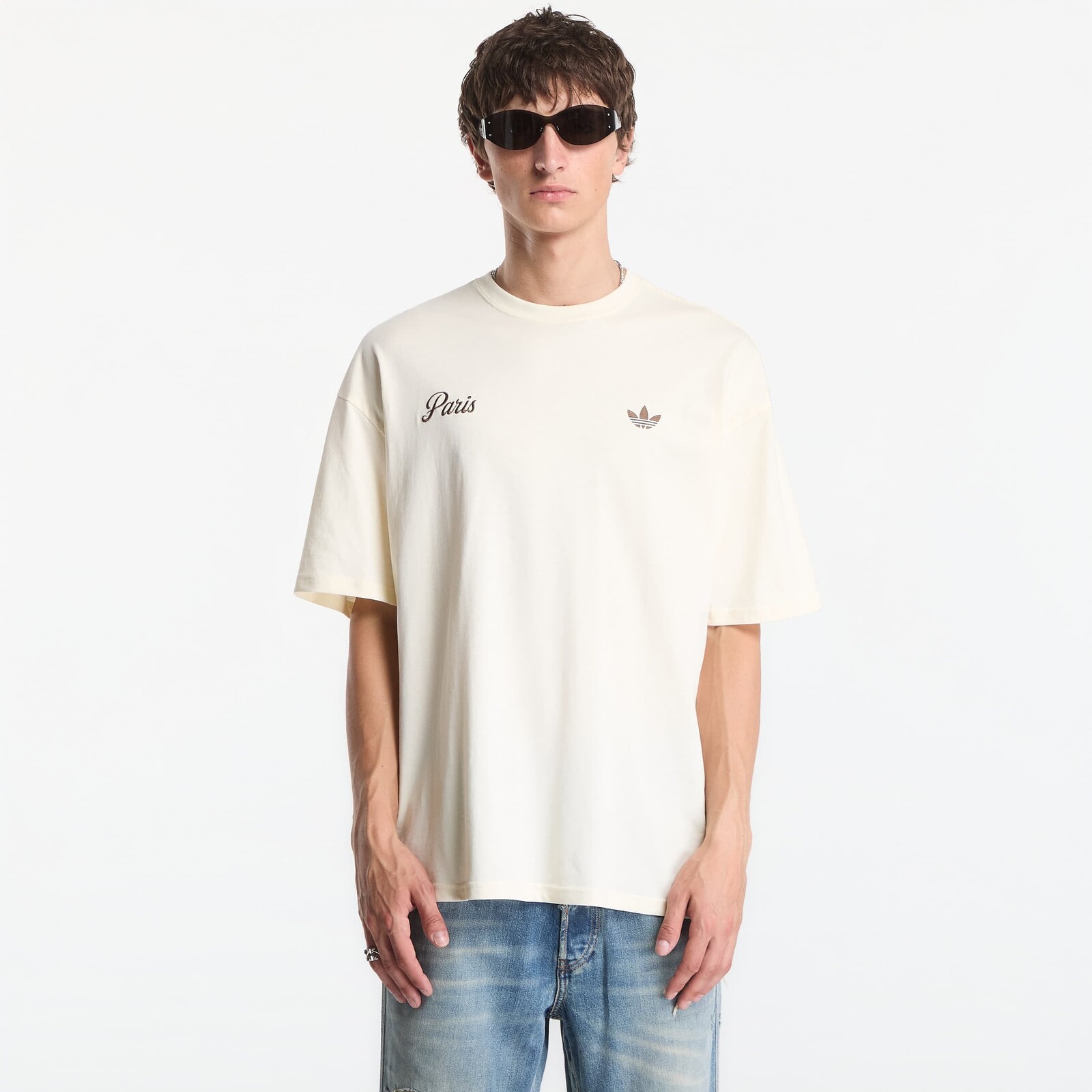 T-shirt adidas Paris GFX Tee Cream White S