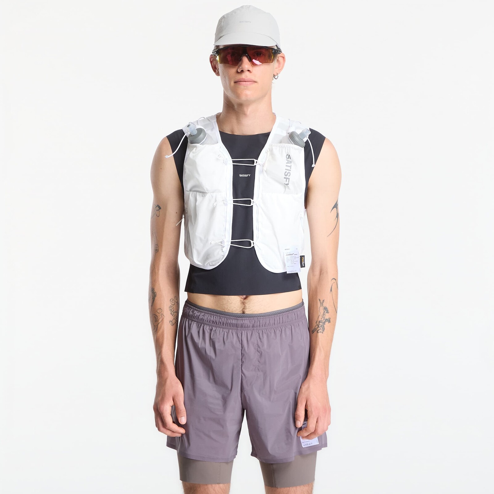 Satisfy Justice Cordura 5L Hydration Vest Off-White S/M