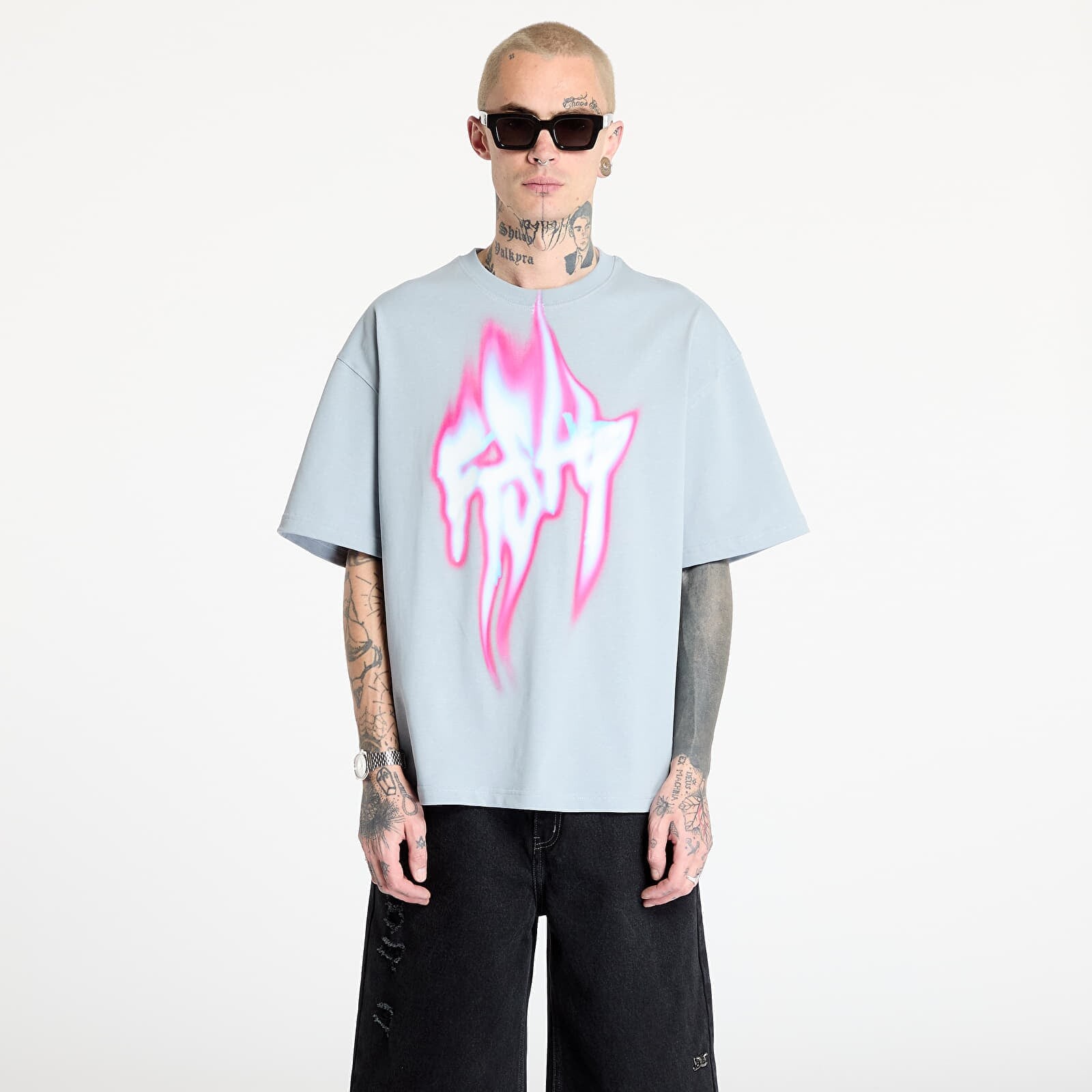 T-shirt FTSHP Walking Art T-Shirt UNISEX Fire Cloud Blue XS