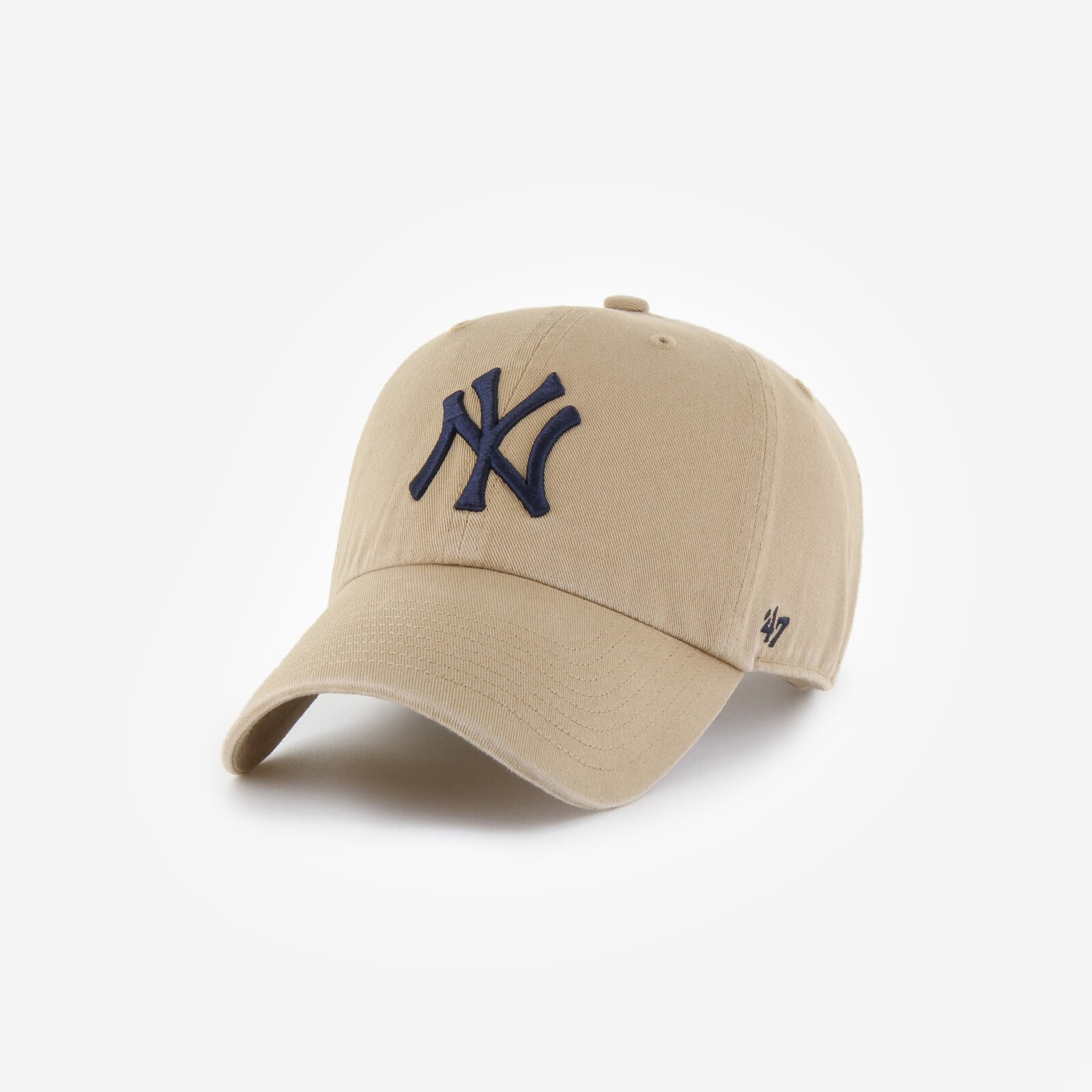 Cap '47 Brand MLB Clean Up Base Runner New York Yankees Beige Universal