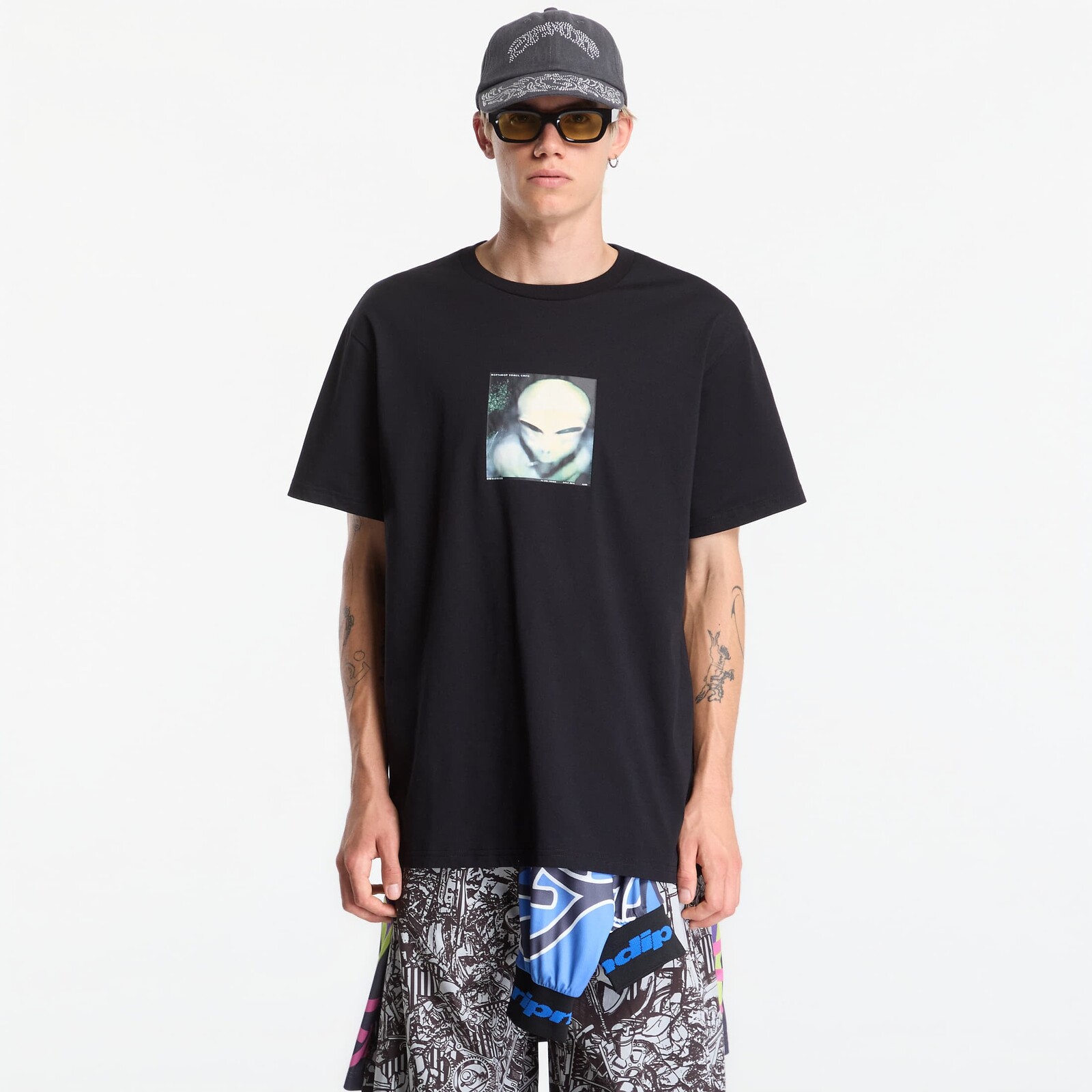 T-shirt RIPNDIP Spacing Out Tee Black L