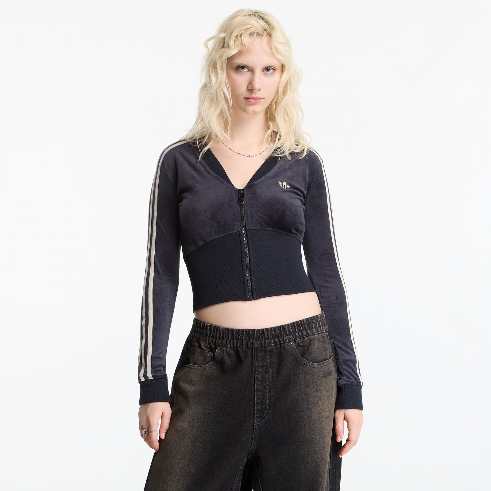 Jacket adidas SST V-neck Tracktop Black XL