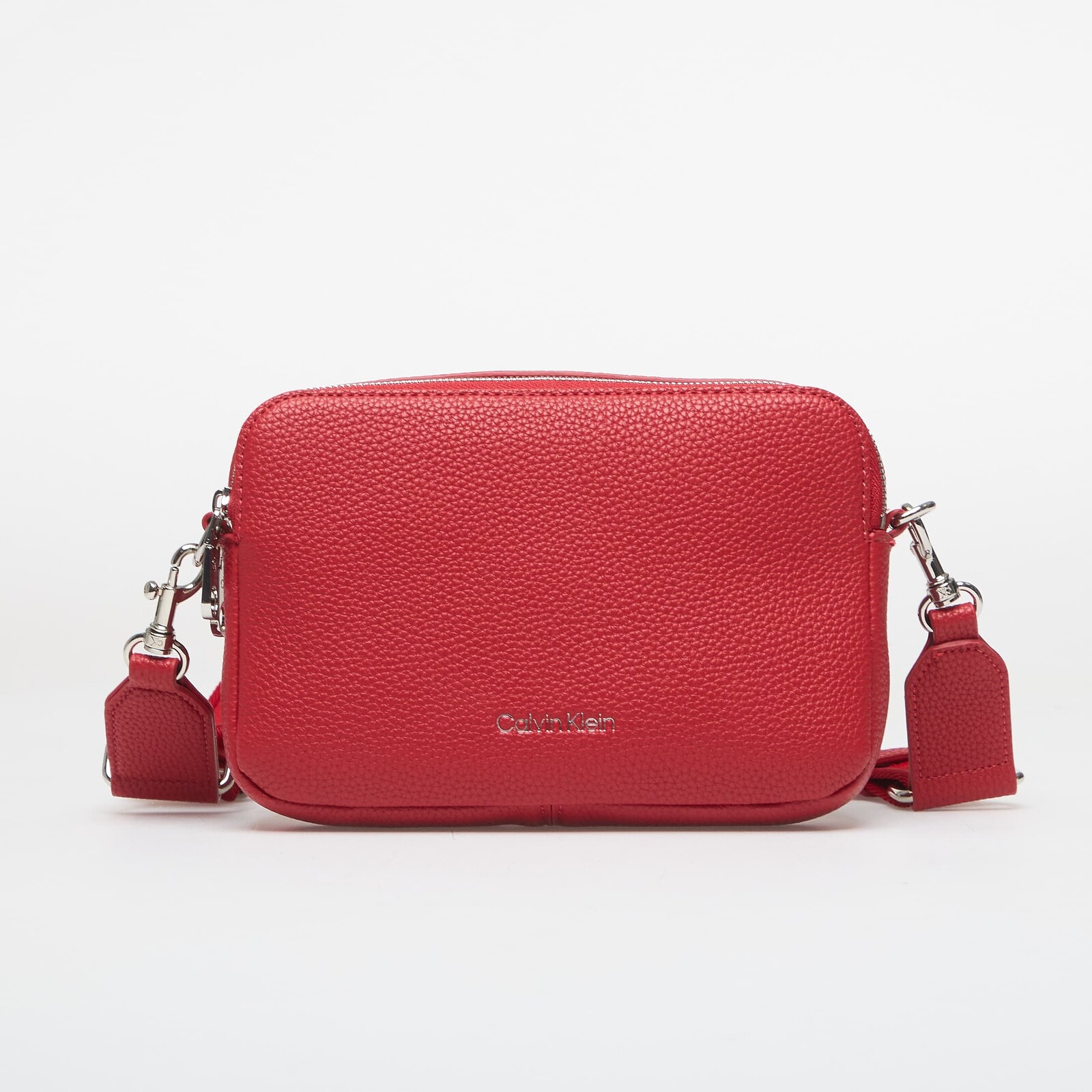 Bag Calvin Klein Webbing 2X Strap Camera Bag Bordeaux Wine Universal