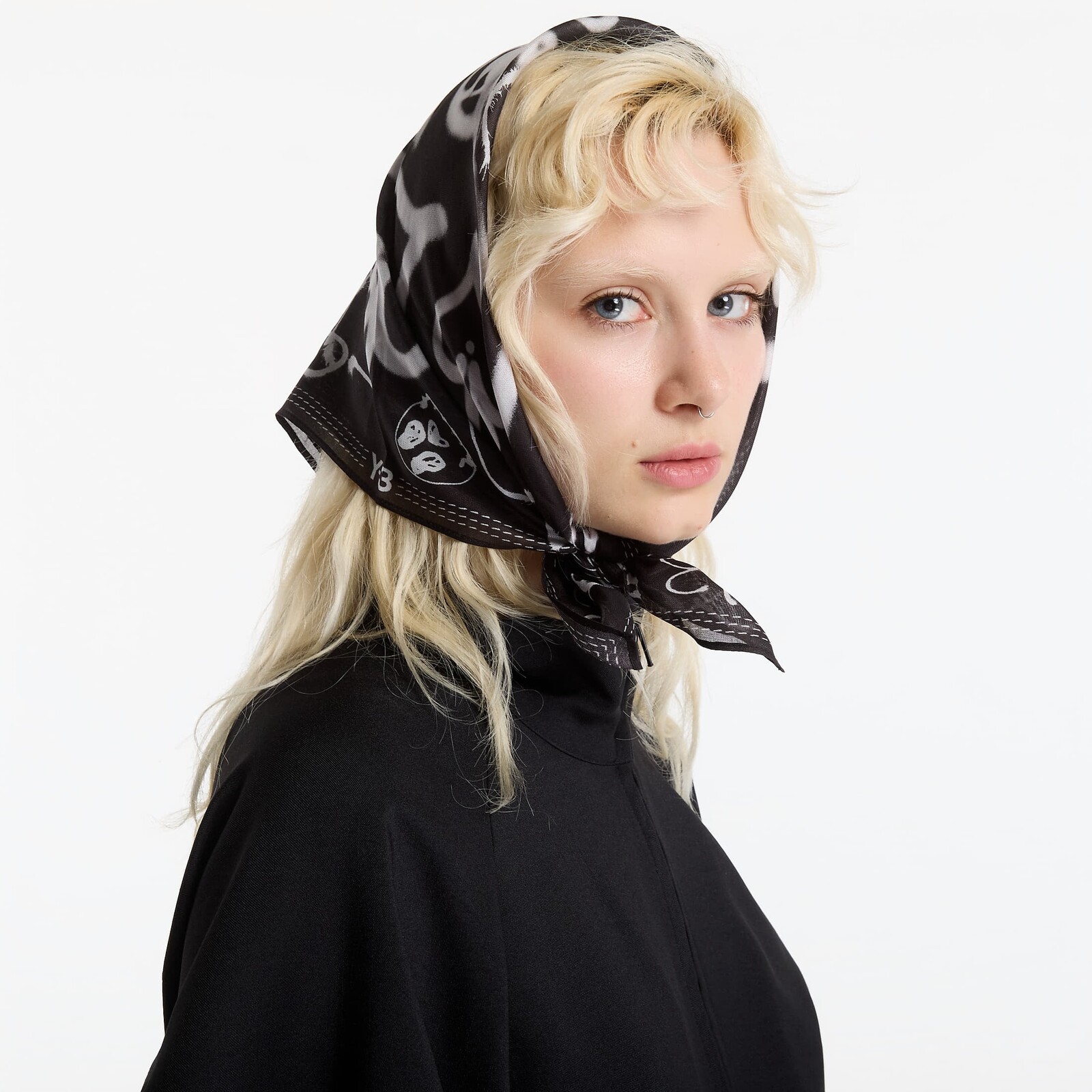 Y-3 Chito Graphic Scarf S Black/ Multicolor M