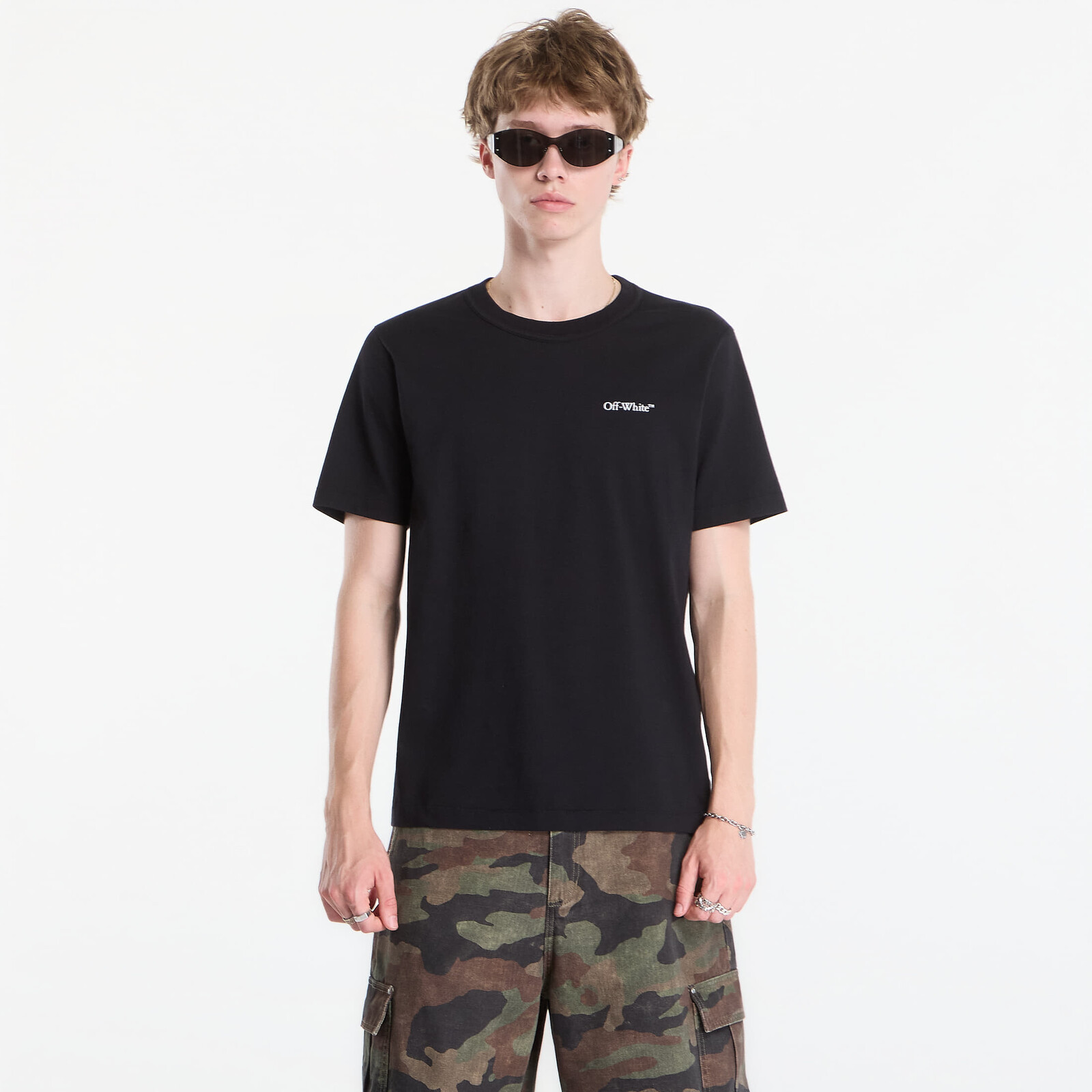T-shirt Off-White Small Bookish Regular S/S Tee UNISEX Black XL