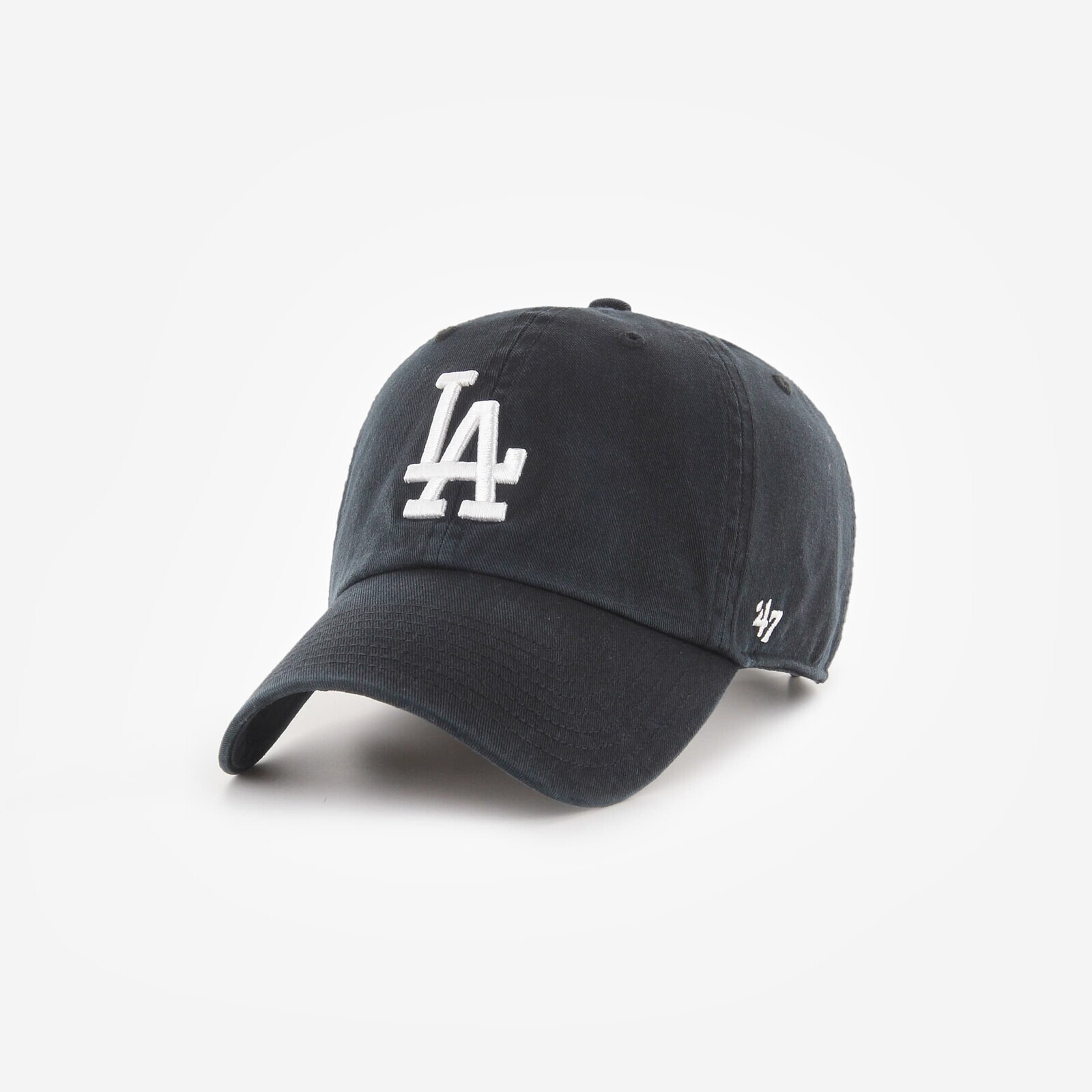 Cap '47 Brand MLB Clean Up Los Angeles Dodgers Black Universal