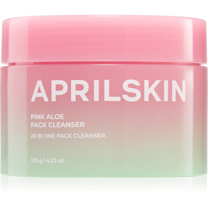 APRILSKIN Pink Aloe Pack Cleanser makeup removing cleansing balm with moisturising effect 120 g