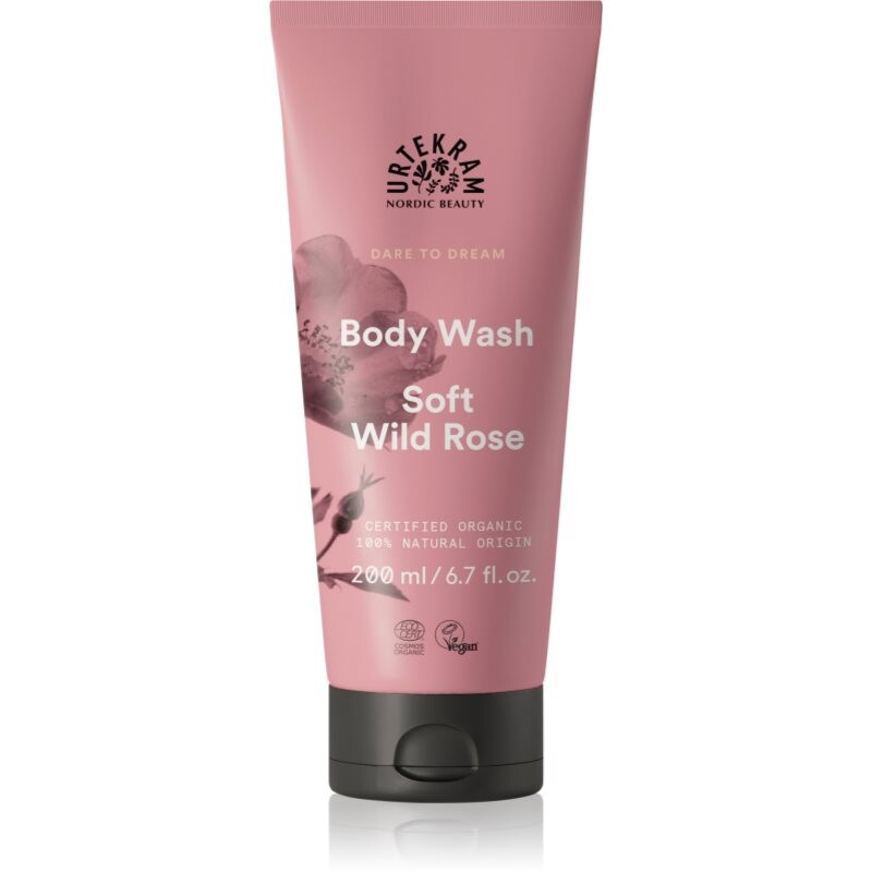 Urtekram Soft Wild Rose shower gel 200 ml