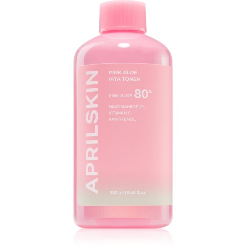 APRILSKIN Pink Aloe Vita Toner moisturising toner to strengthen the skin barrier 250 ml