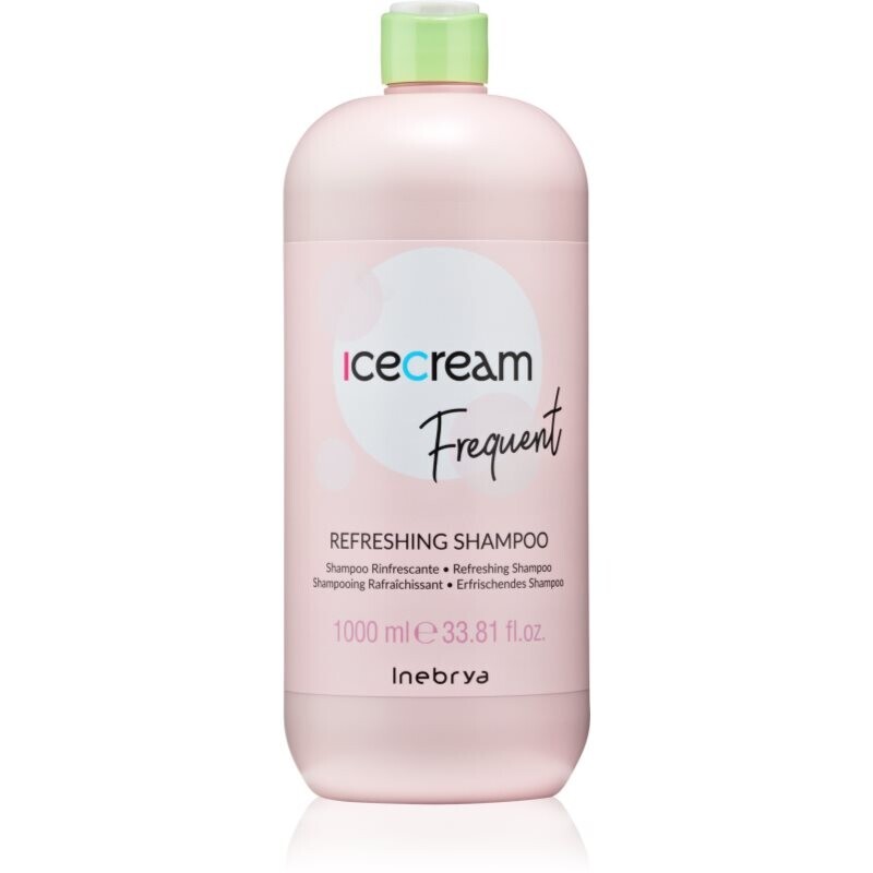 Inebrya Ice Cream Frequent Refreshing Shampoo refresh shampoo with peppermint 1000 ml