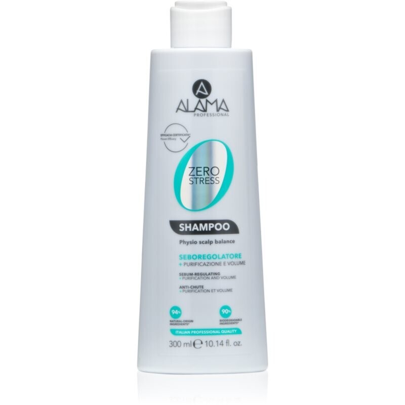 Alama Professional Zero Stress Sebum Regulating Shampoo shampoo for oily scalp 300 ml