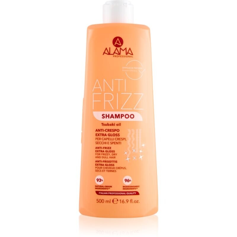 Alama Professional Anti Frizz Gloss Shampoo shampoo to treat frizz 500 ml