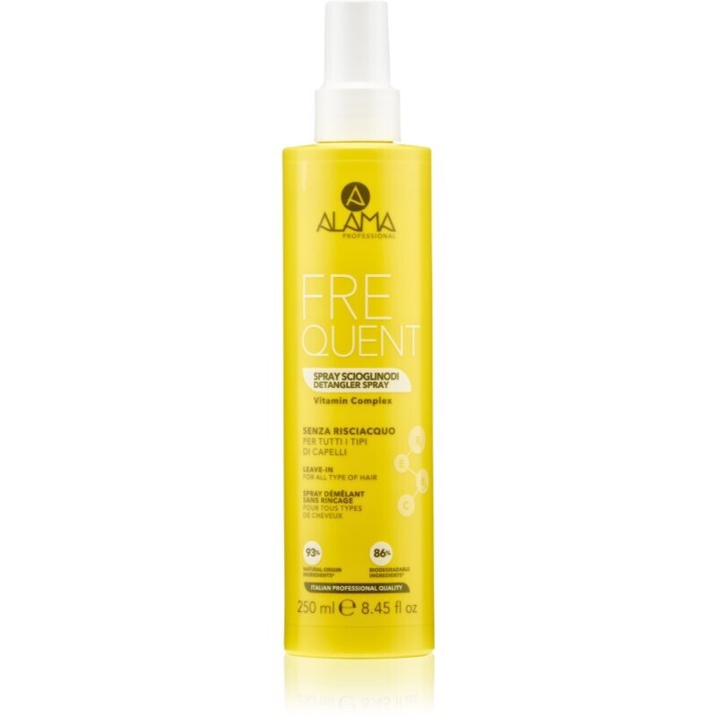 Alama Professional Frequent Detangler Spray leave-in spray for easy combing 250 ml