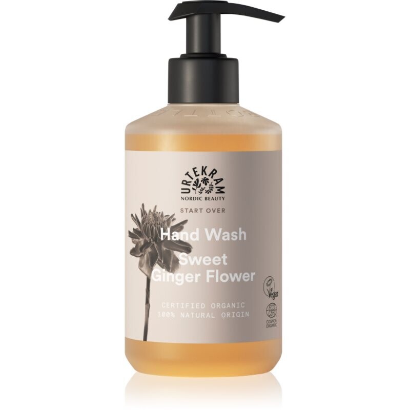 Urtekram Sweet Ginger Flower liquid hand soap with extracts from aloe and ginger 300 ml