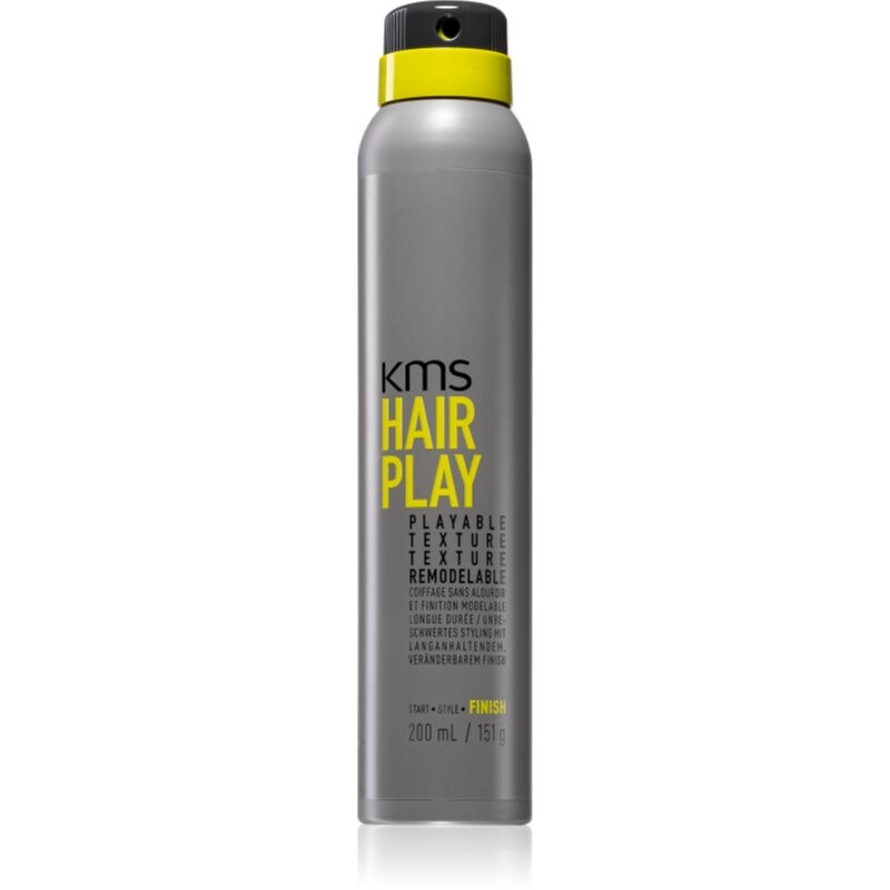 KMS Hair Play Playable Texture hairspray for long-lasting hold 200 ml