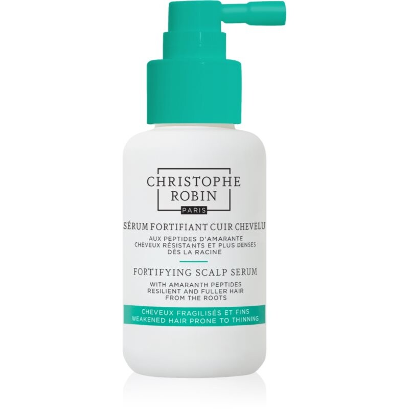 Christophe Robin Fortifying Scalp Serum with Amaranth Peptides fortifying serum for hair and scalp 50 ml