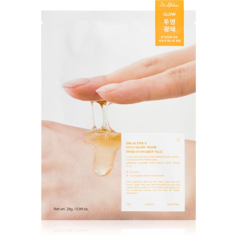 Dr. Althea Vita Glow Mask brightening sheet mask 28 g