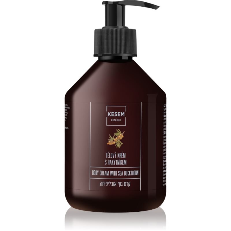 KESEM Sea Buckthorn body cream with sea buckthorn 250 ml