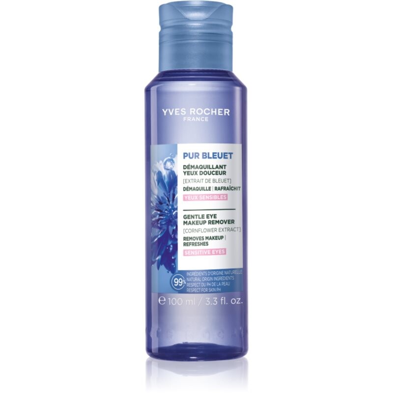 Yves Rocher Pur Bleuet gentle eye makeup remover for sensitive eyes 100 ml