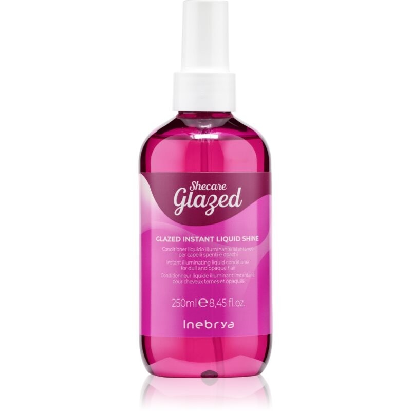 Inebrya Shecare Glazed Instant Liquid Conditioner moisturising conditioner for shiny and soft hair 250 ml