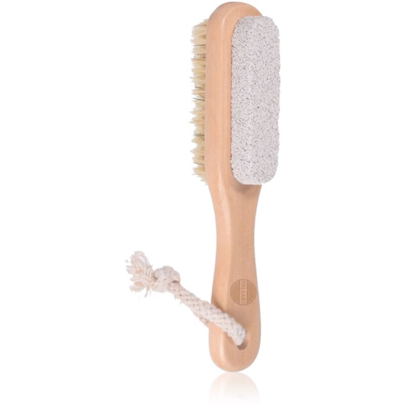 PALSAR7 Wooden Heel File with Brush pumice stone for heels 1 pc