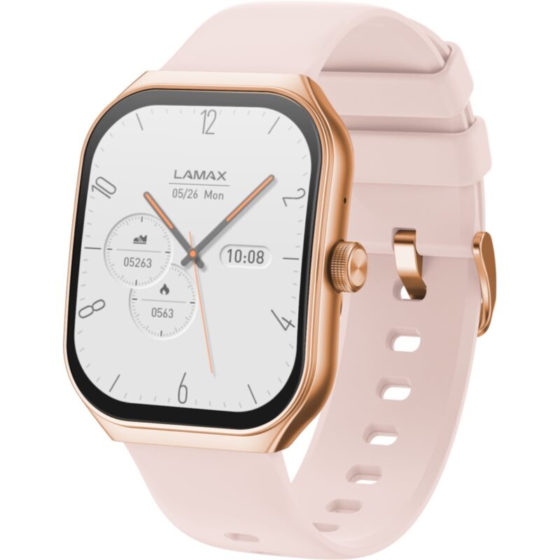 LAMAX Electronics Flow AMOLED Rose Gold smart watch 1 pc