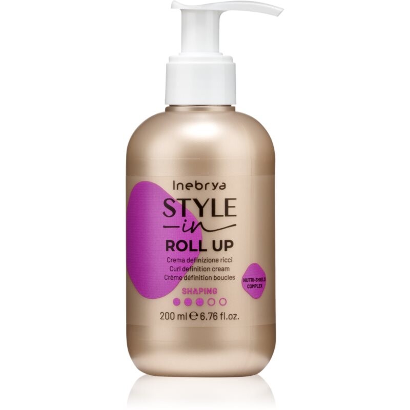 Inebrya Style-In Roll Up cream for definition and shape kudrn 200 ml
