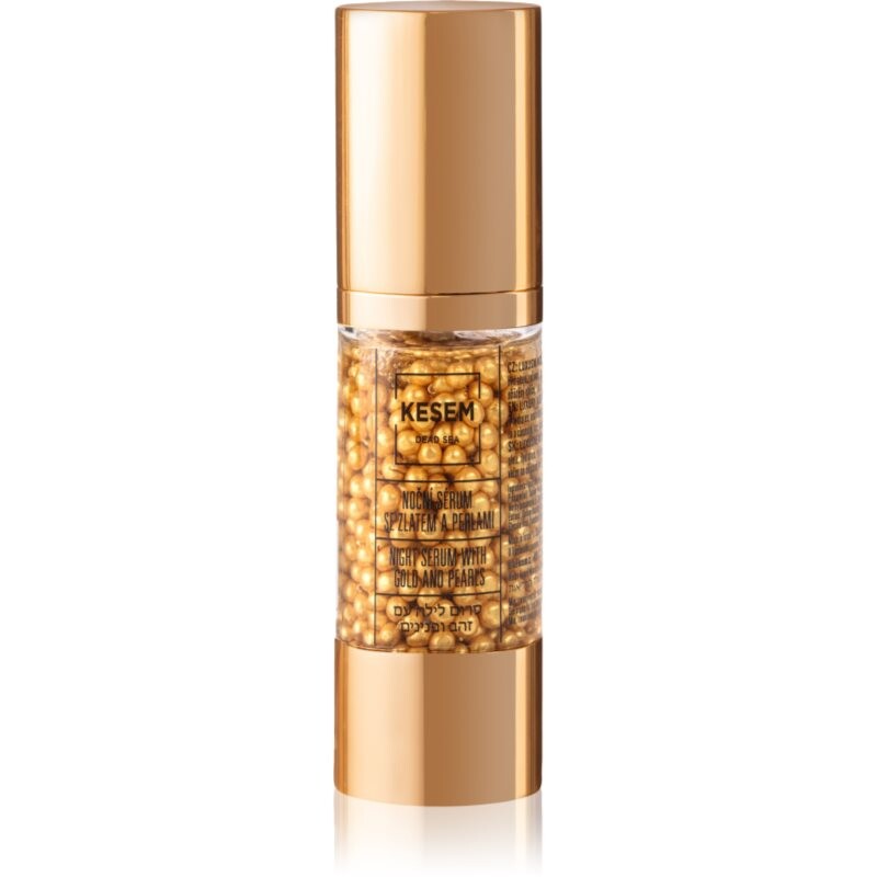 KESEM Night Serum with Gold and Pearls night serum 30 ml