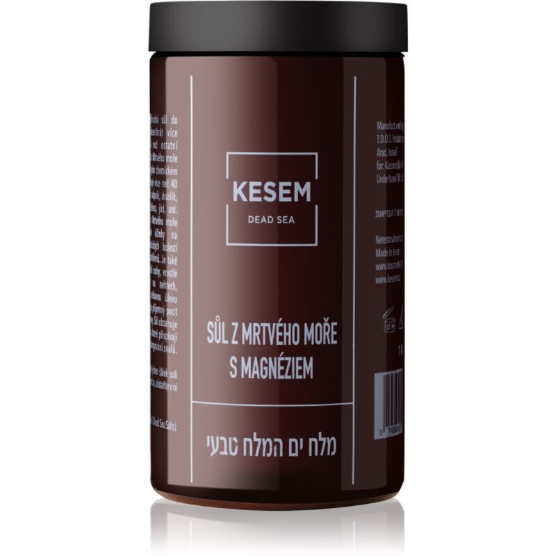 KESEM Dead Sea Salt with Magnesium natural Dead Sea bath salts 1 kg
