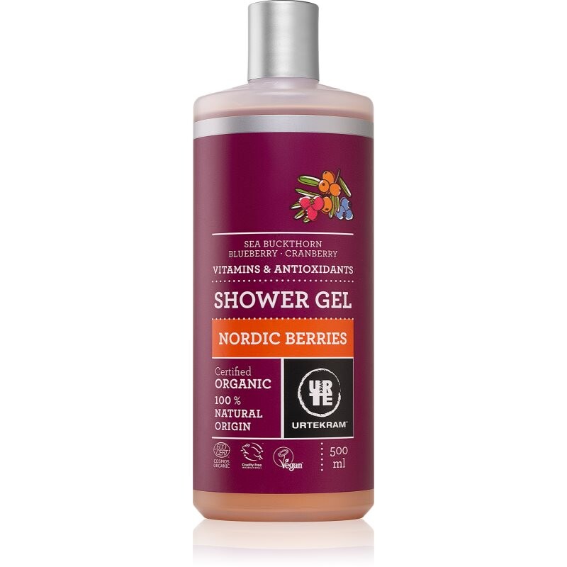 Urtekram Nordic Berries shower gel large pack 500 ml