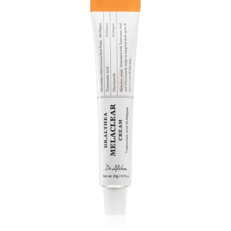 Dr. Althea Melaclear Cream smoothing and brightening cream to even out skin tone 20 g