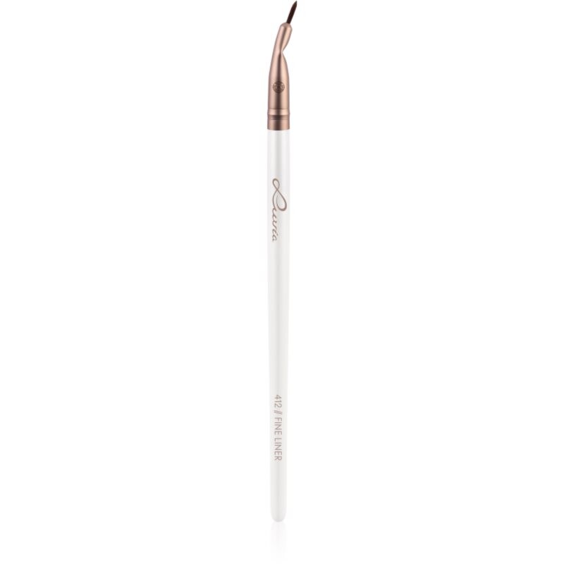 Luvia Cosmetics Elegance Fine Liner curved eyeliner brush 412 1 pc