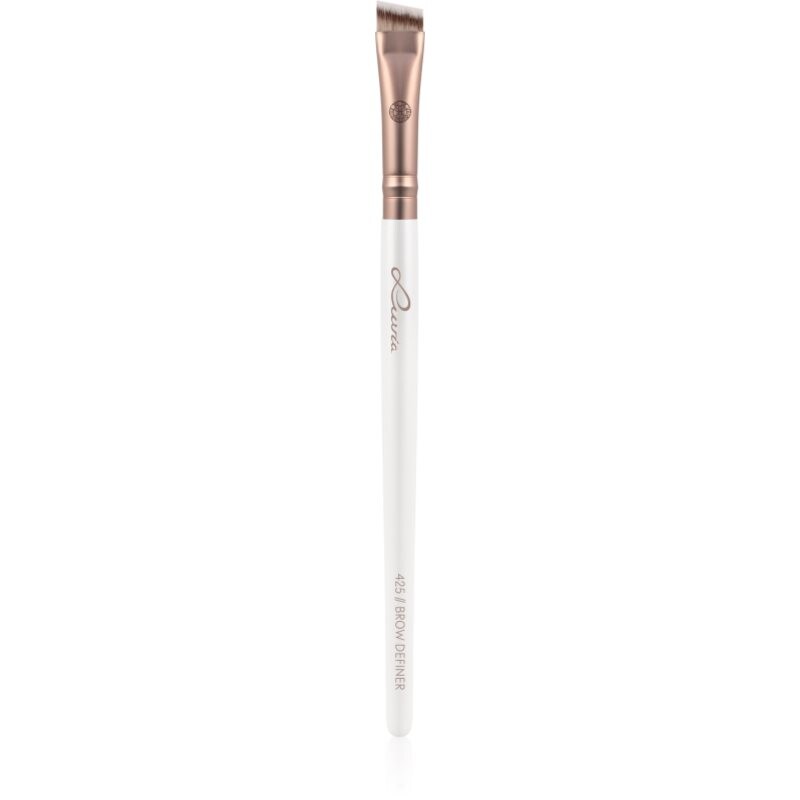 Luvia Cosmetics Elegance Brow Definer angled eyebrow brush 425 1 pc