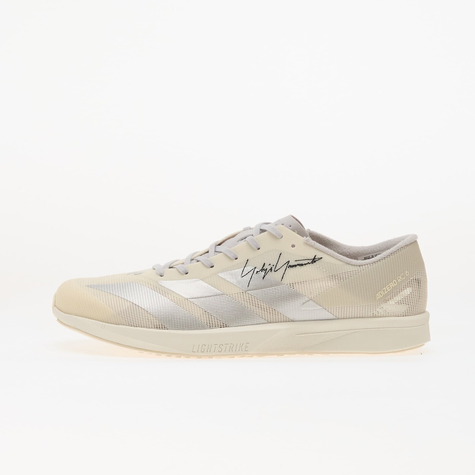 Sneakers Y-3 Adizero RC6 Cream White/ Silver Met./ Lgh Solid Grey UK 10