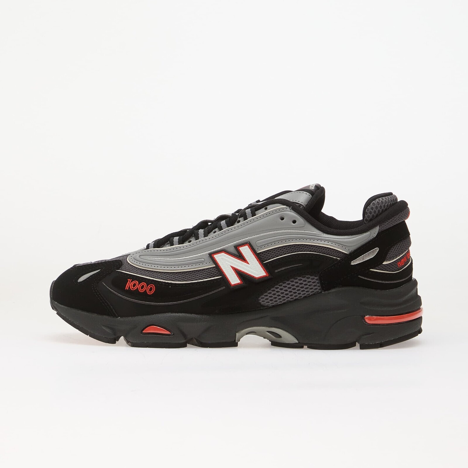 Sneakers New Balance 1000 Black/ Neo Flame UK 9