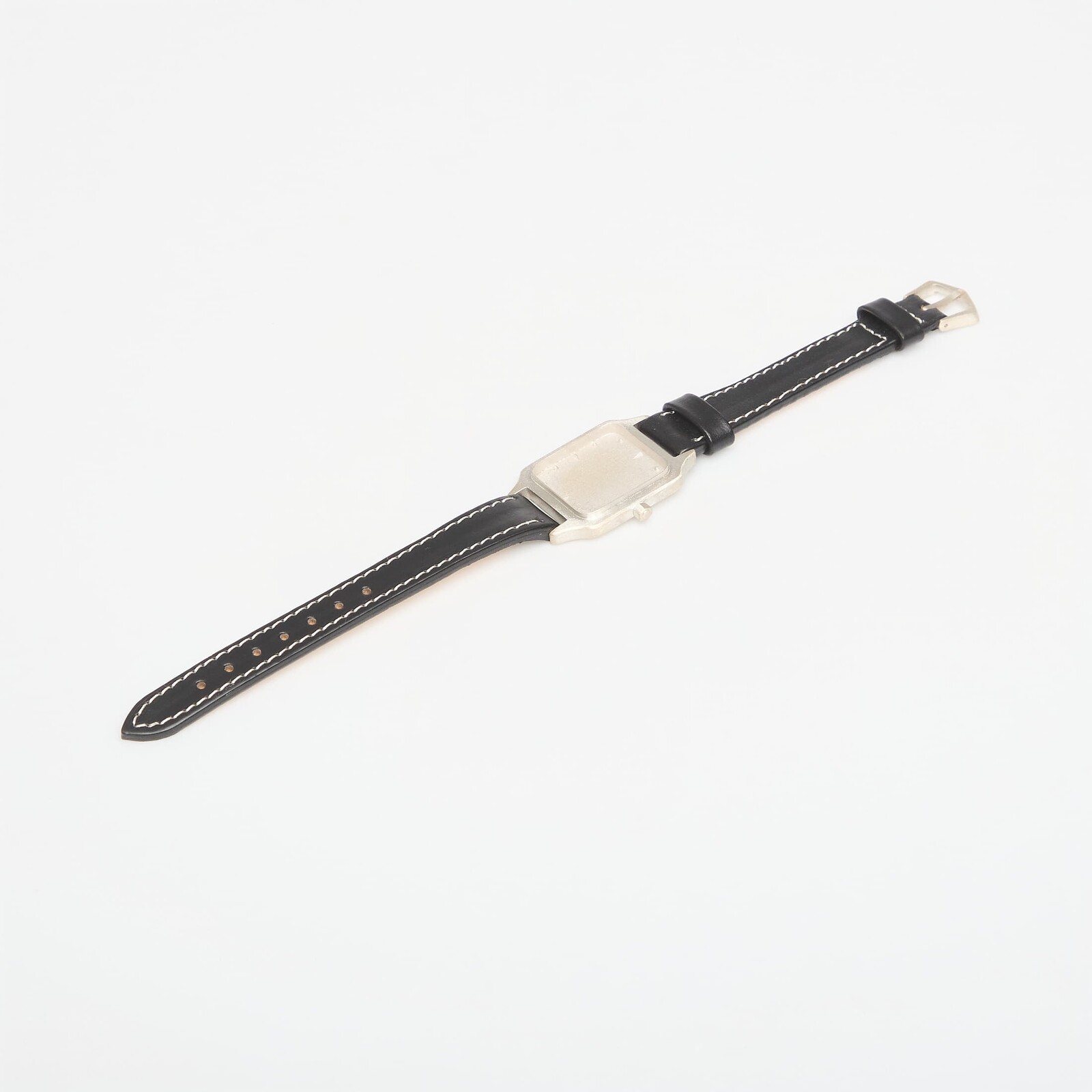 Watch OUR LEGACY No Time Watch Sterling Silver Black Strap Universal