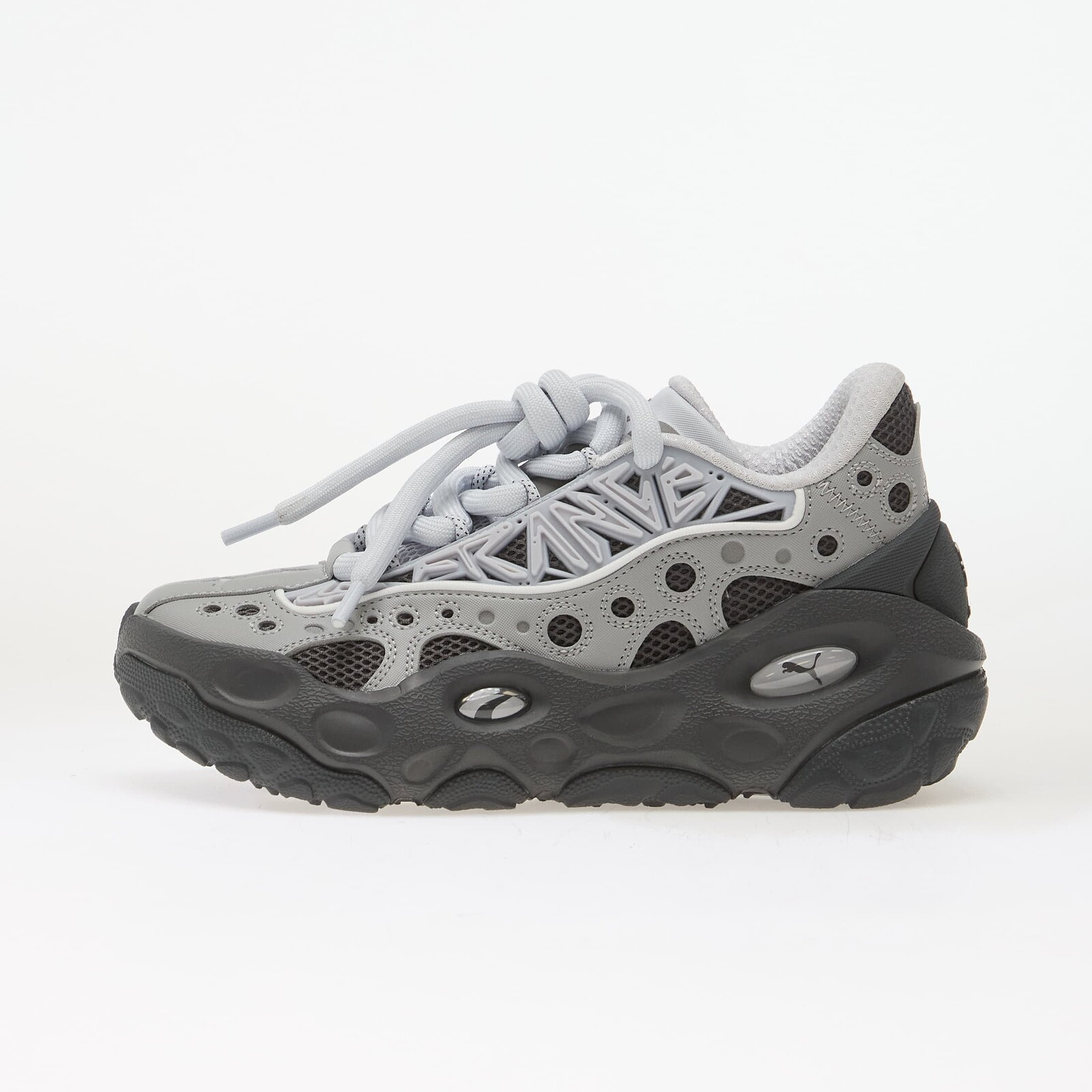 Sneakers Puma La France RNR Charcoal Dusky Gray-Silver Mist UK 9.5