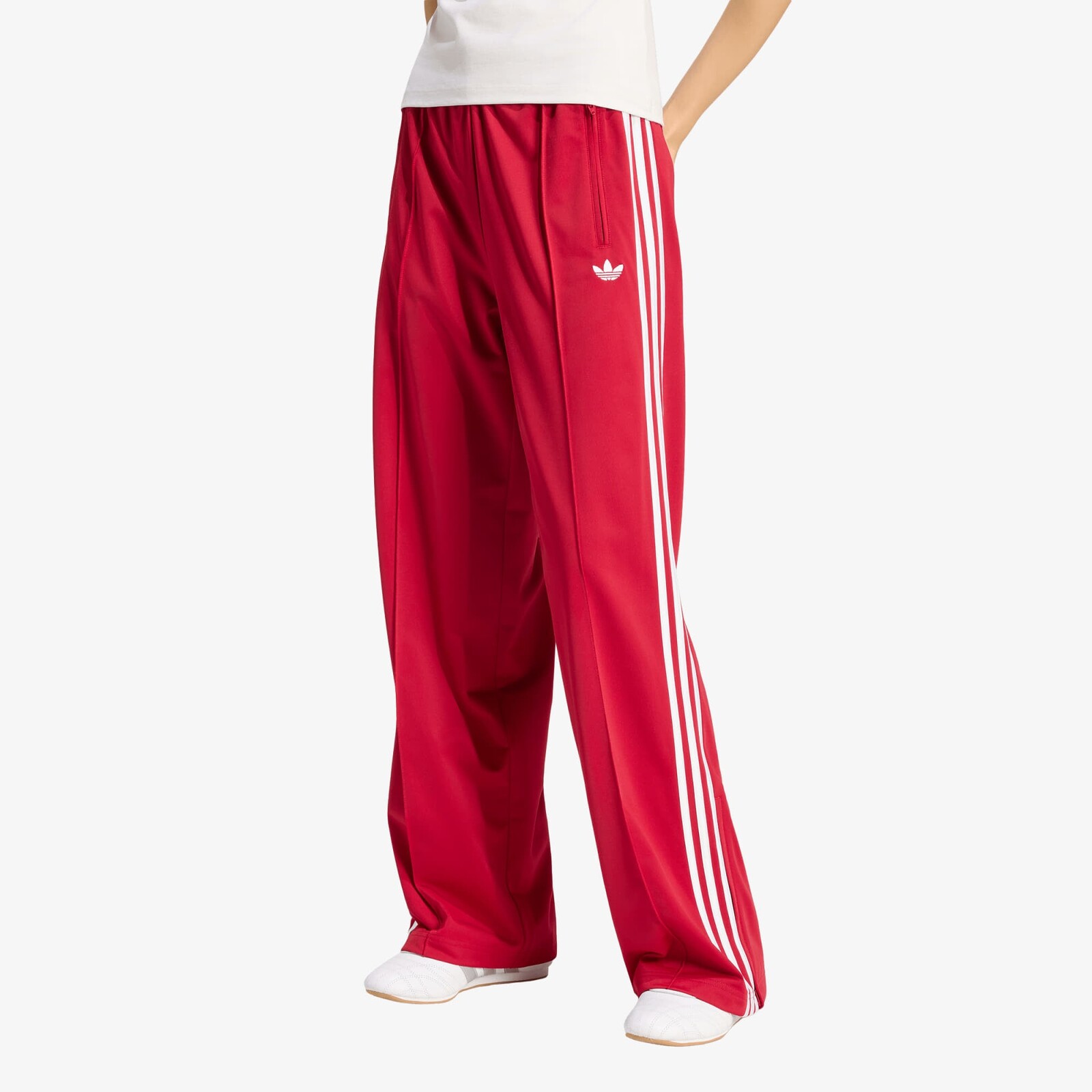 Pants adidas Firebird Loose Track Tracksuit Bottoms Team Victory Red/ White S