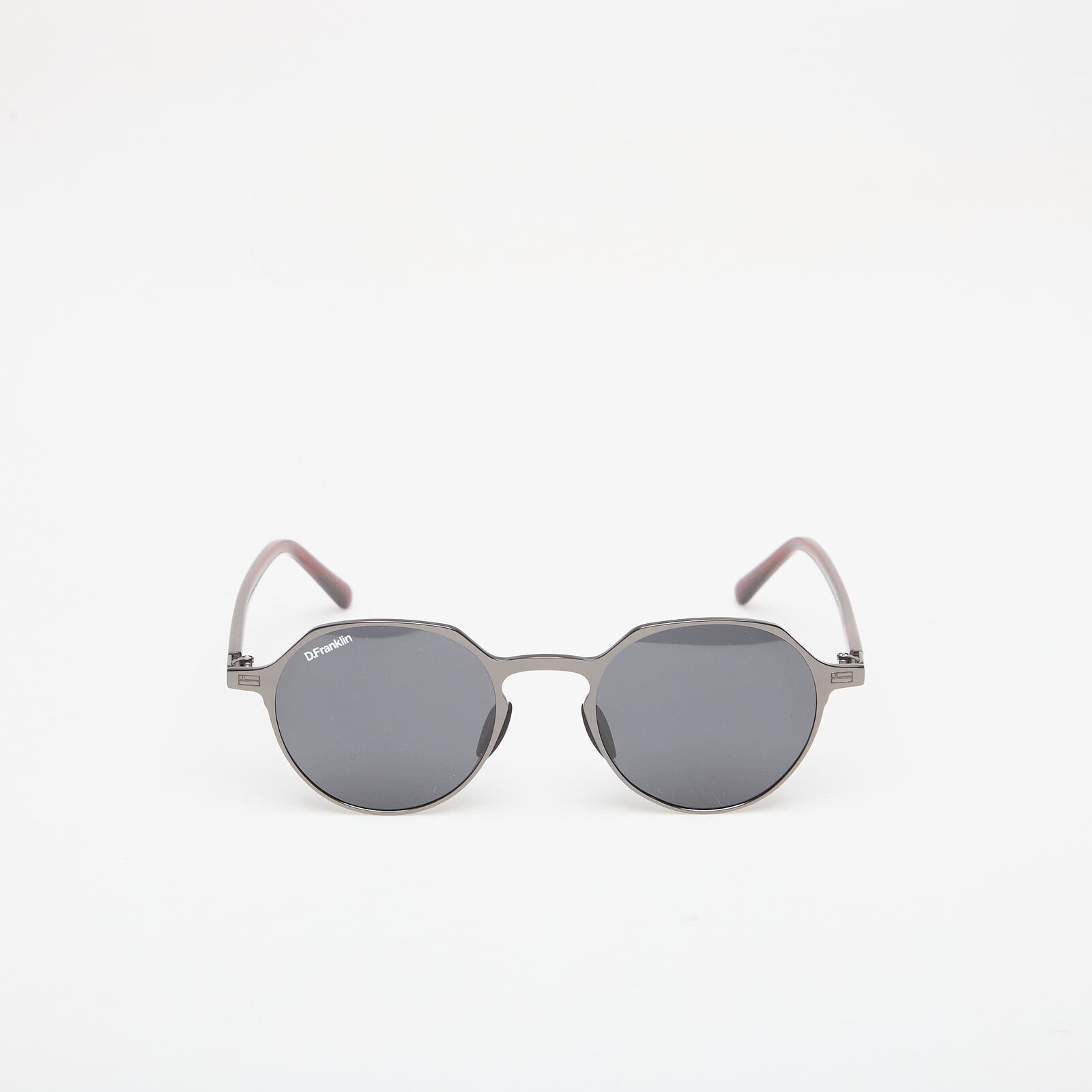 Sunglasses D.Franklin Ultra Light S Round Metal Gun/ Black Universal