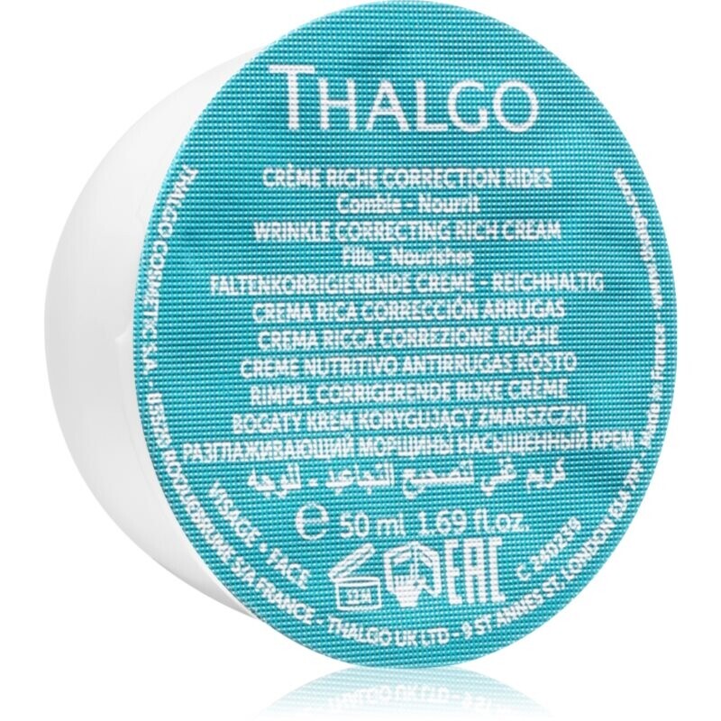 Thalgo Hyalu-Procollagen Wrinkle Correcting Rich Cream Refill rich anti-ageing cream eco-refill 50 ml