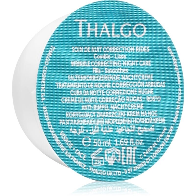 Thalgo Hyalu-Procollagen Wrinkle Correcting Night Care nourishing night cream with anti-wrinkle effect 50 ml