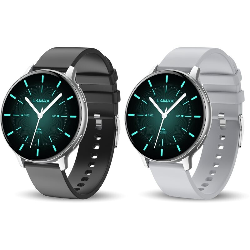 LAMAX Electronics Aura Silver smart watch 1 pc