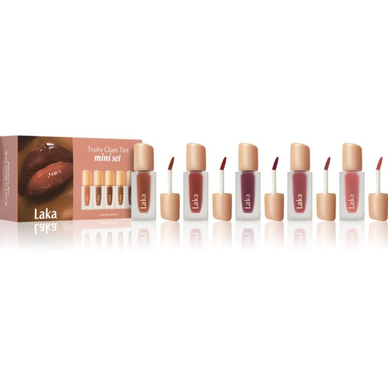Laka Fruity Glam Mini Set gift set for lips