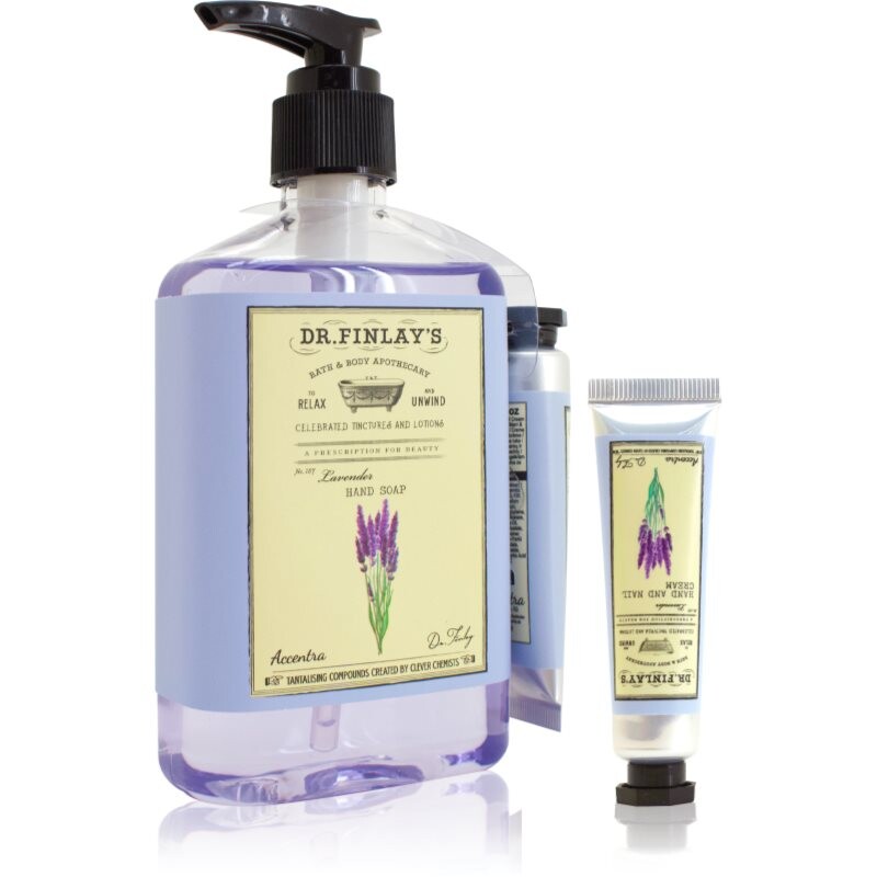Accentra Dr. Finlay's Set gift set for hands with aroma Lavender 2 pc