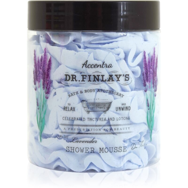 Accentra Dr. Finlay's Shower Mousse shower foam with aroma Lavender 200 g