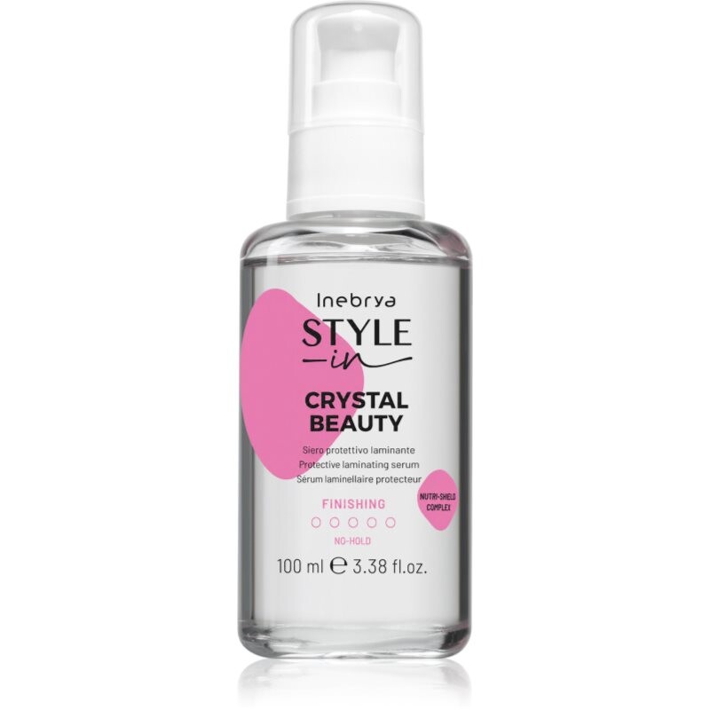 Inebrya Style-In Crystal Beauty protection fluid for shiny and soft hair 100 ml