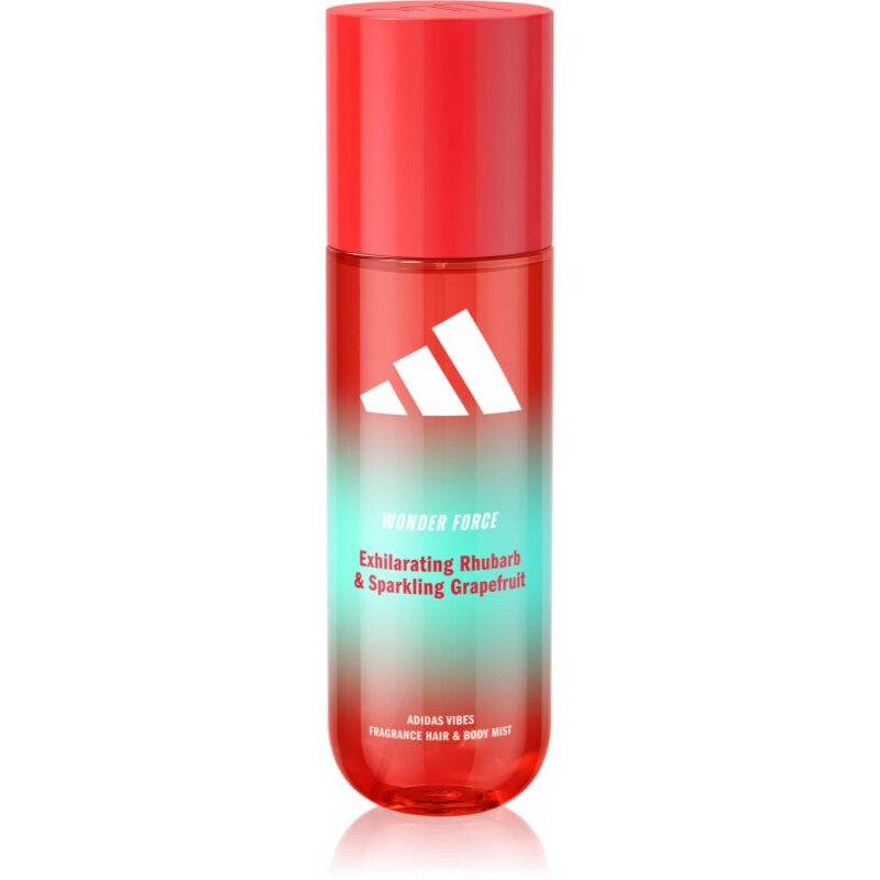 Adidas Vibes Wonder Force perfumed body and hair mist for women 236 ml