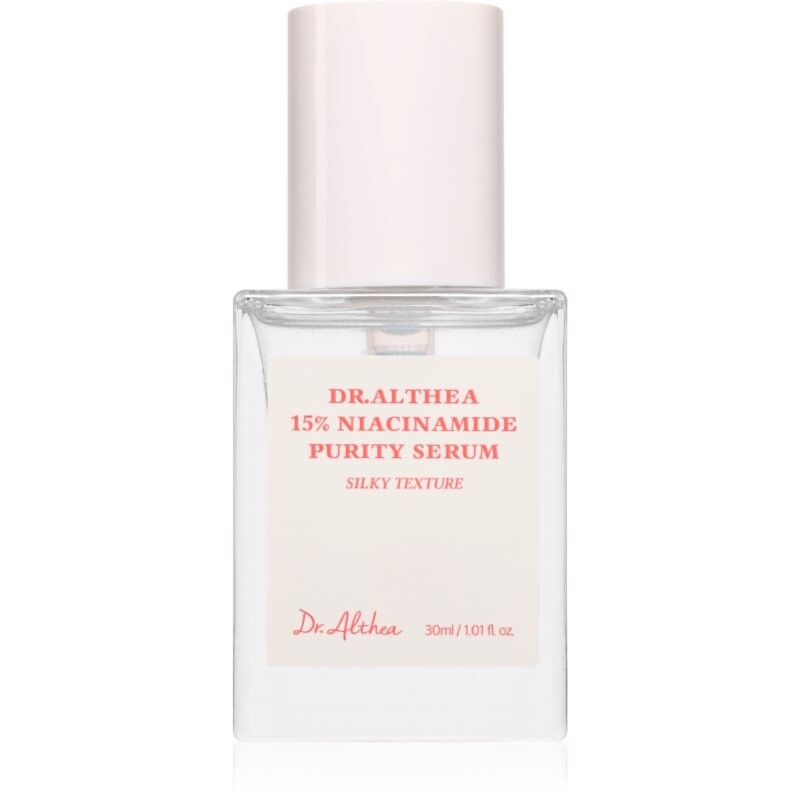 Dr. Althea 15% Niacinamide Purity Serum brightening face serum with soothing effect 30 ml